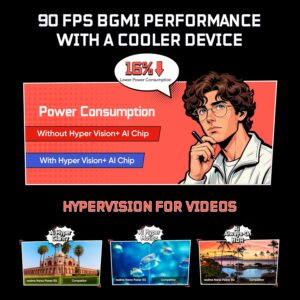 realme NARZO Power 5G (Titan Silver,8GB+256GB) 10001mAh Power. Stay Unstoppable. | 144Hz Curved+ AMOLED Display | Revolutionary Dual-Chip System | 50MP Sony OIS Camera